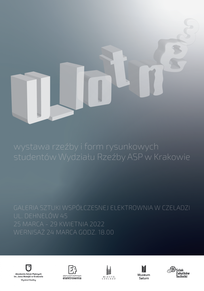 Plakat wystawy "U lotne 3"