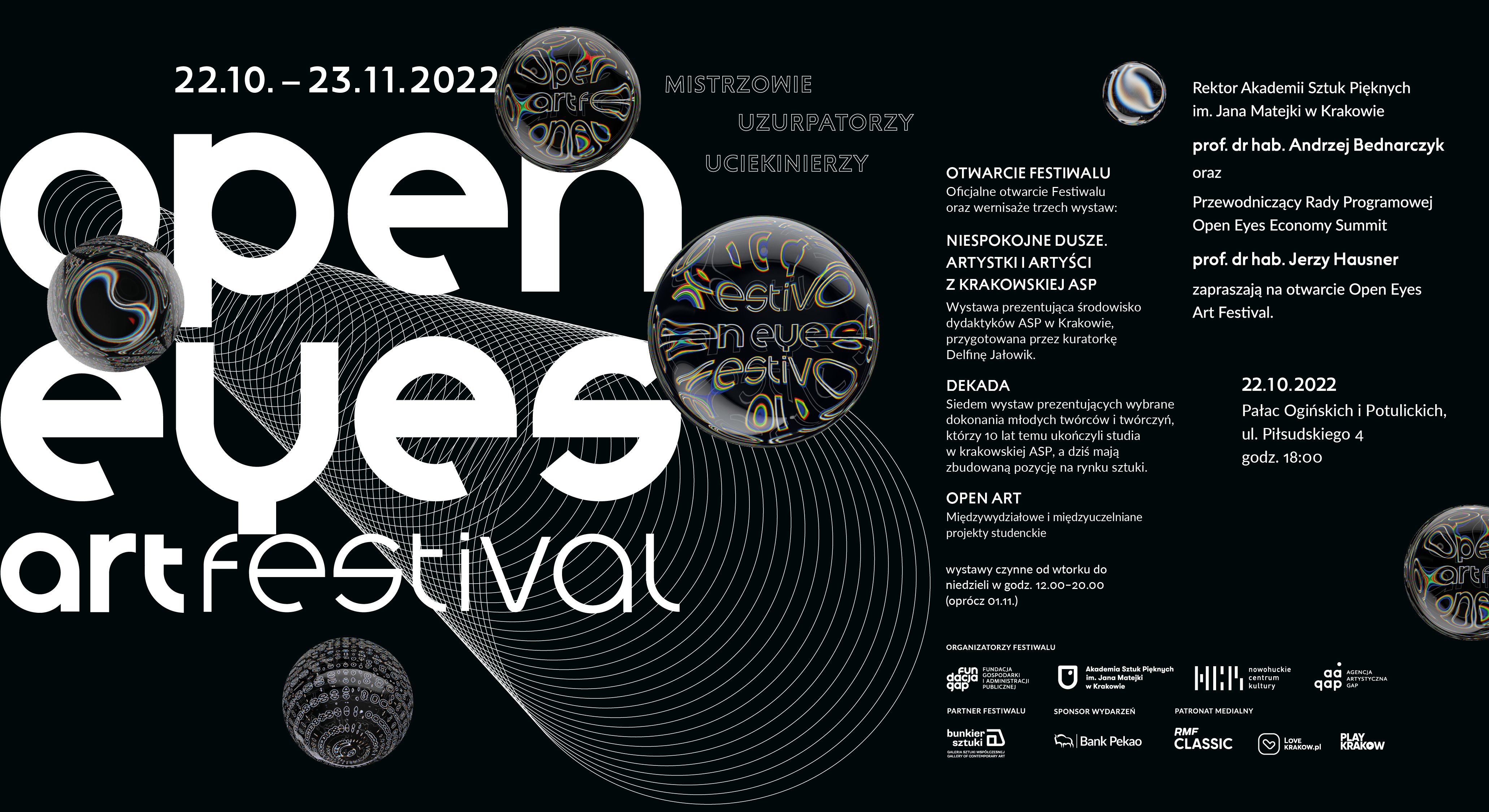 Plakat Open Eyes Art Festival