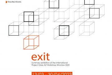 Plakat wystawy "Exit"
